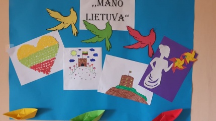 Vaikų darbų paroda „Mano Lietuva“