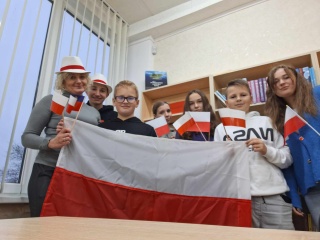 Tribonių bibliotekoje vyko popietė, skirta Lenkijos nepriklausomybės dienai paminėti