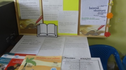 Nacionalinė Lietuvos bibliotekos savaitė Purvėnų bibliotekoje