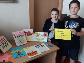 Garsinis skaitymas Dieveniškių bibliotekoje