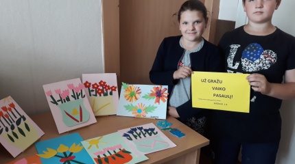 Garsinis skaitymas Dieveniškių bibliotekoje