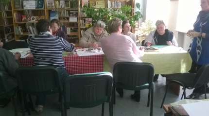 Meno terapija Akmenynės bibliotekoje
