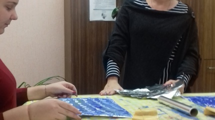 Meno terapija Šalčininkėlių bibliotekoje