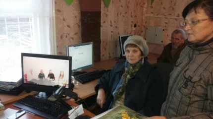„Senjorų dienos internete“ Čiužiakampio bibliotekoje