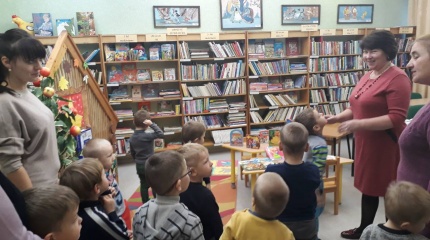 Susitikimas su mažiausiais skaitytojais