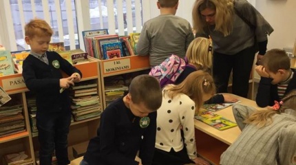 Ekskursija po Šalčininkų biblioteką
