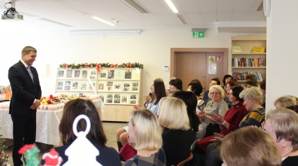 Kalėdinis susitikimas Šalčininkų bibliotekoje