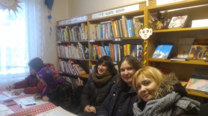 Meno terapija Poškonių bibliotekoje
