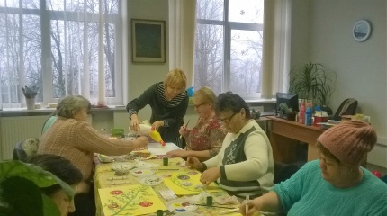 Meno terapija Akmenynės bibliotekoje