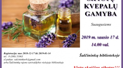SKYSTŲ KVEPALŲ GAMYBA