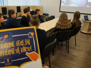 Saugaus interneto savaitė Šalčininkų bibliotekoje