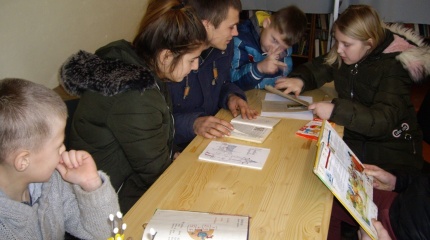 Literatūrinė popietė Didžiųjų Sėlų bibliotekoje