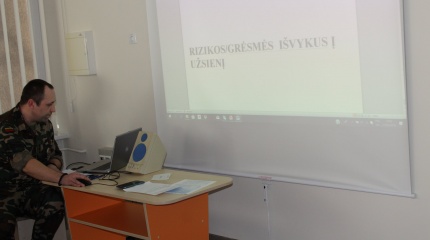 Paskaitą-diskusiją „Prekyba žmonėmis“