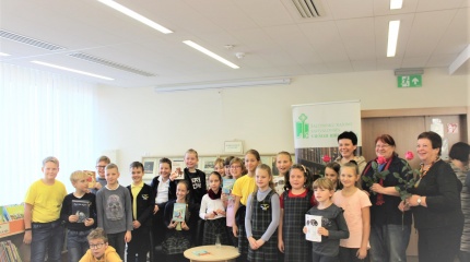  Šalčininkų bibliotekoje svečiavosi rašytoja Gintarė Adomaitytė