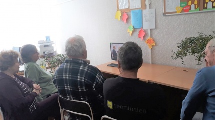Dieveniškių bibliotekoje „Senjorų dienos internete“