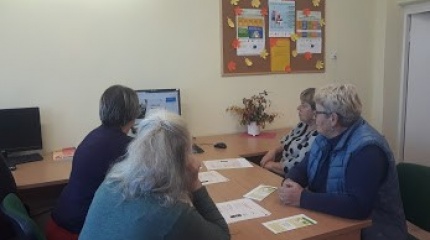 Tabariškių bibliotekoje „Senjorų dienos internete 2019“
