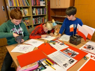 Lenkijos Nepriklausomybės diena paminėta Čiužiakampio bibliotekoje