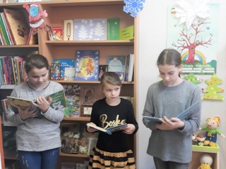 Kalėdinių knygučių skaitymai Dieveniškių bibliotekoje