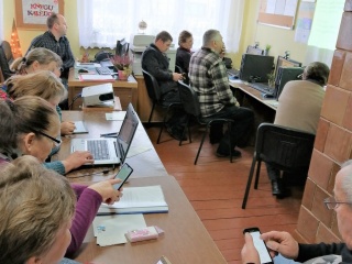 Skaitmeninio raštingumo mokymai Purvėnų bibliotekoje