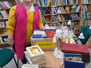 Šalčininkėlių bibliotekoje akcija „Knygų Kalėdos“ 