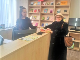  Šalčininkų biblioteka sveikino skaitytojus su meilės diena