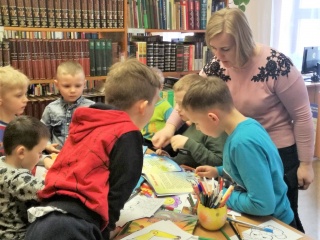 Apsilankymas bibliotekoje