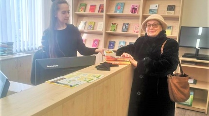  Šalčininkų biblioteka sveikino skaitytojus su meilės diena