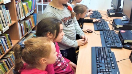 Dieveniškių bibliotekoje vyko saugesnė interneto savaitė