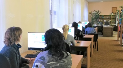 Jašiūnų bibliotekoje vyko skaitmeninio raštingumo mokymai