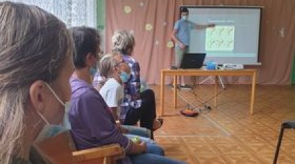 Griuvimų prevencijos seminaras Milkūnų bibliotekoje