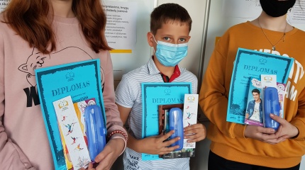 Eišiškių miesto Vaikų bibliotekos nugalėtojai!