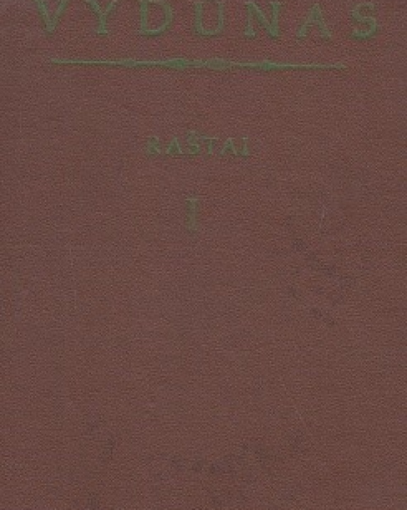Raštai I tomas