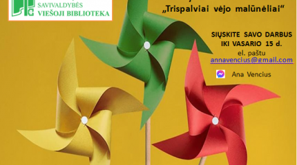 „Trispalviai vėjo malūnėliai“
