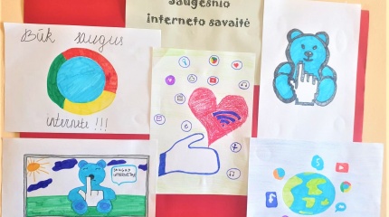 Saugesnio interneto savaitė Milkūnų bibliotekoje