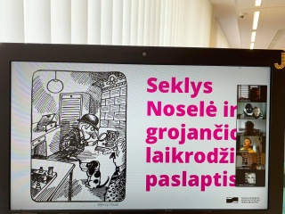 Šnipai bibliotekoje