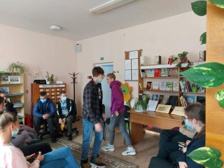 Užsiėmimai „Pasakojame istorijas“ Jašiūnų bibliotekoje