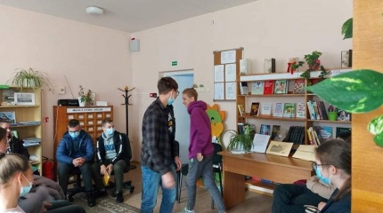 Užsiėmimai „Pasakojame istorijas“ Jašiūnų bibliotekoje