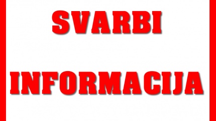 Aptarnavimo tvarka nuo rugsėjo 13 dienos: