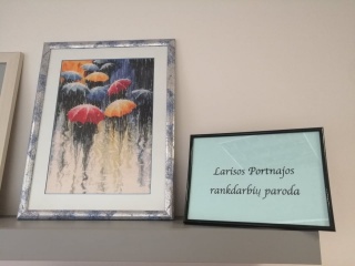 Larisos Portnajos rankdarbių paroda