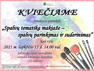 Kviečiame į makiažo pamokėlę