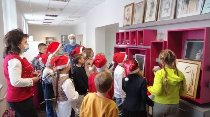 Ekskursija Eišiškių miesto bibliotekoje