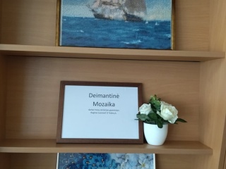 Reginos Leonovič „Deimantinė mozaika“ paroda.
