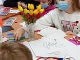 Edukacinis užsiėmimas „Atvirukas mylimam žmogui“