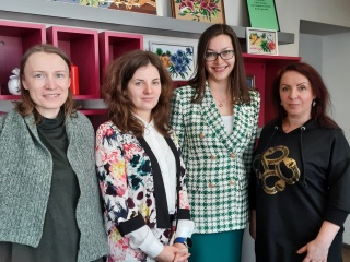 Svečiai iš Vilniaus apskrities Adomo Mickevičiaus viešosios bibliotekos