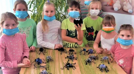Eedukacija "Justinas Marcinkevičius vaikams. Voro vestuvės"