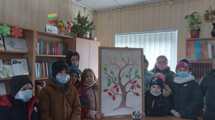 Kūrybinės dirbtuvės „Lietuviškų žodžių medis“