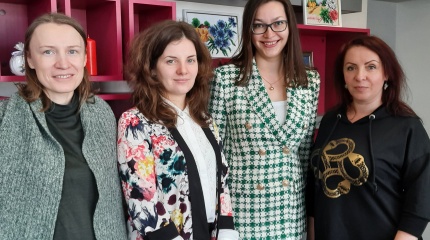Svečiai iš Vilniaus apskrities Adomo Mickevičiaus viešosios bibliotekos