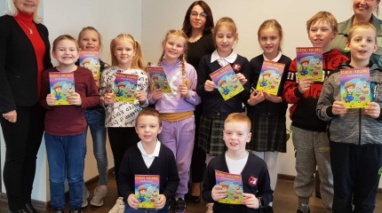 Netradicinė lietuvių kalbos pamoka „Vaikams patinka pasakos“