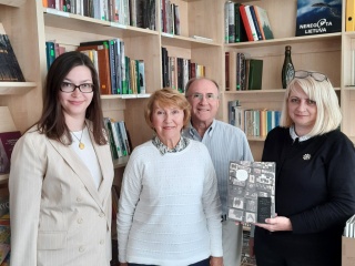 Svečiai iš Jungtinių Amerikos Valstijų Philip ir Aldona Shapiro
