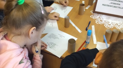 Edukacinis užsiėmimas „Gamtos saugojimas – antrinių žaliavų panaudojimas“